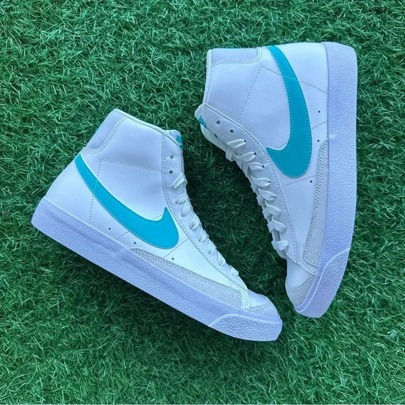 Nike Blazer Mid ‘77 Ki Summit White / Dusty Cactus (Teal) - Picture 7 of 8